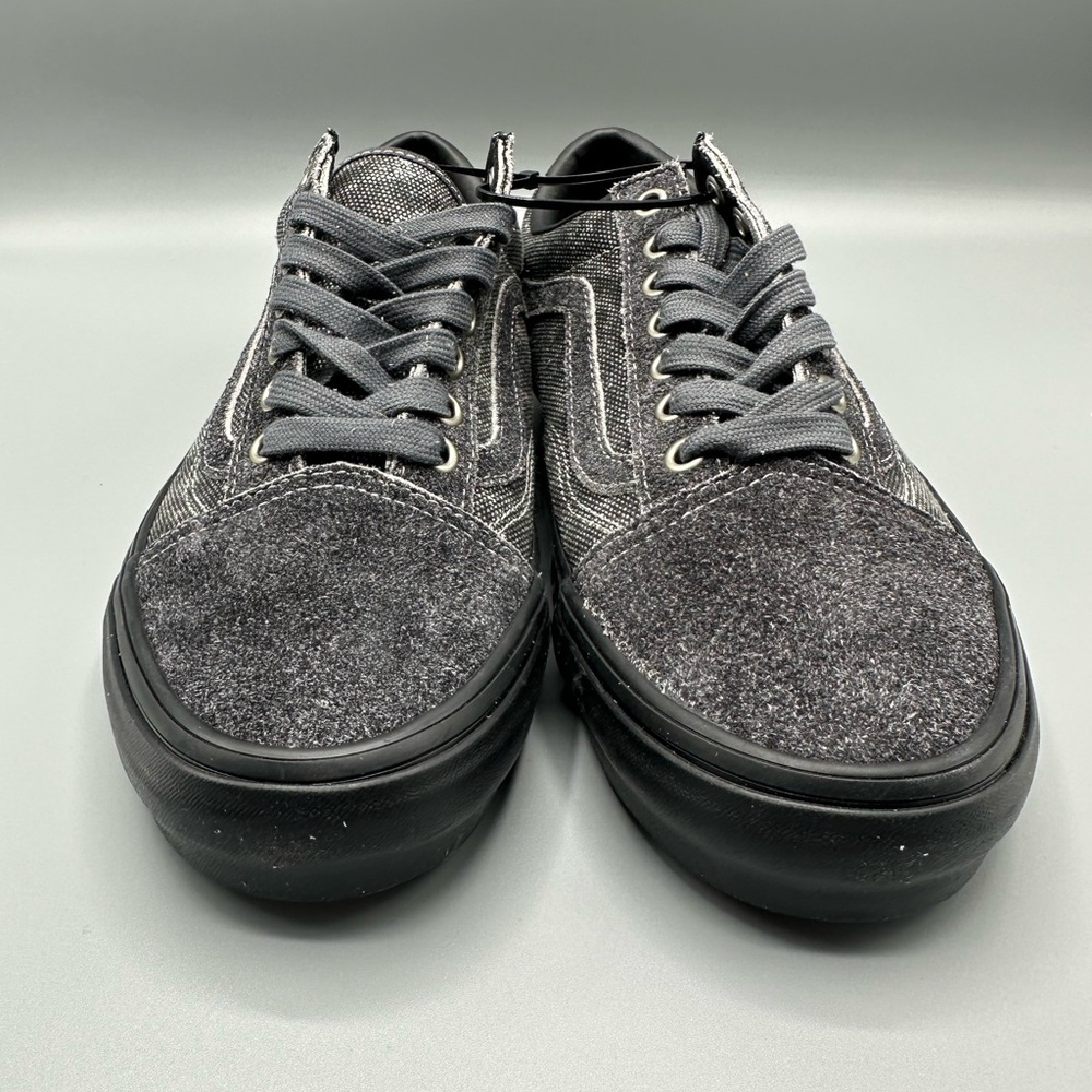 VANS X QUASI Skate Old Skool black denim style Men’s Sneakers. size 7 - Picture 4 of 10